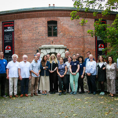 Teilnehmende der Tagung Peer Review zum Festungskulturerbe Magdeburg