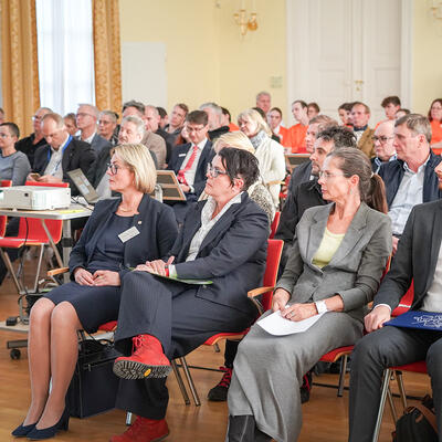 Die Verleihung im Gesellschaftshaus Magdeburg lockte zahlreiche Gäste an.