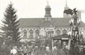 Bild vergrößern: Weihnachtsmarkt auf dem Alten Markt, 1986