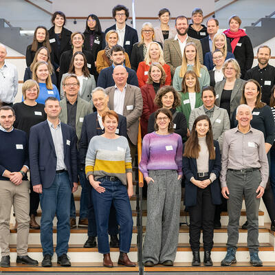 Teilnehmende der Tagung des Netzwerks EUniverCities Dezember 2023 in Magdeburg