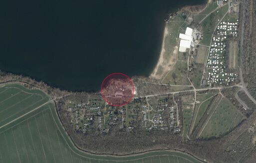 Bild vergrößern: Luftbild Buschweg Barleber See