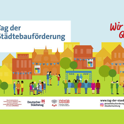 Werbebild zum Tag der Städtebauförderung in Magdeburg