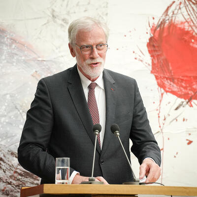 Staats- und Kulturminister Rainer Robra würdigt Michael Kempchen