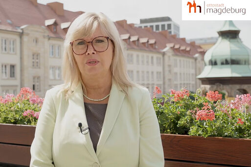 Videobotschaft OB Simone Borris Dank Einsatzhelfer Bombenfund