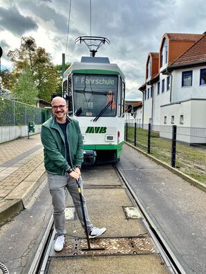 Bild vergrößern: Mit dem Fahrschulwagen unterwegs - ÖPNV-Planung aus einer neuen Sicht erleben