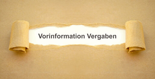 Vorinformation Vergabe SAB