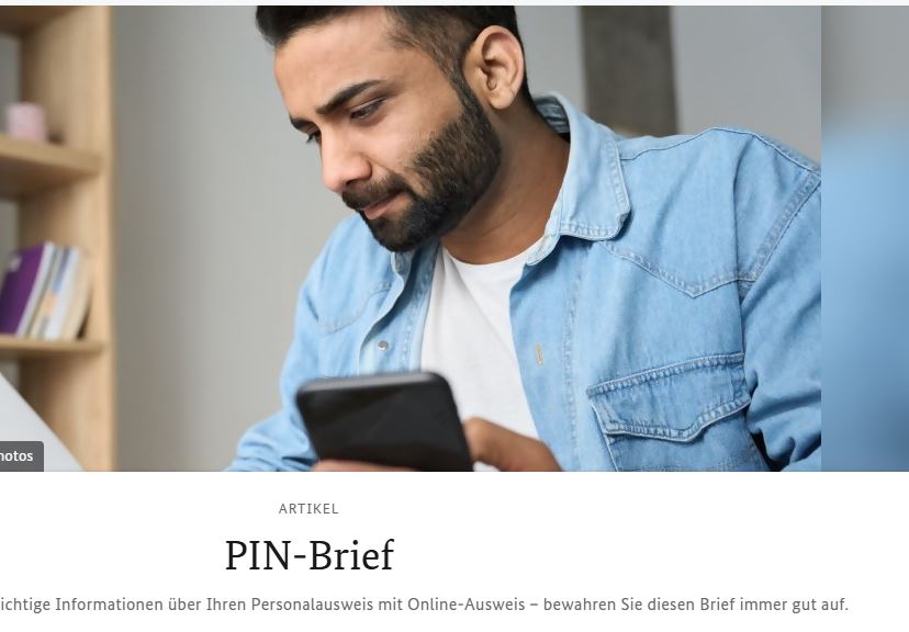 PIN-Brief für den Online-Ausweis