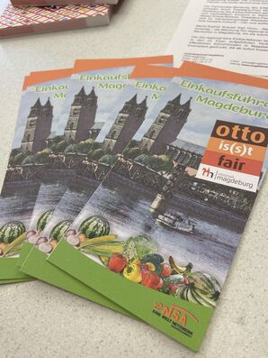 Bild vergrößern: Flyer Einkaufsführer bio-regional-fair