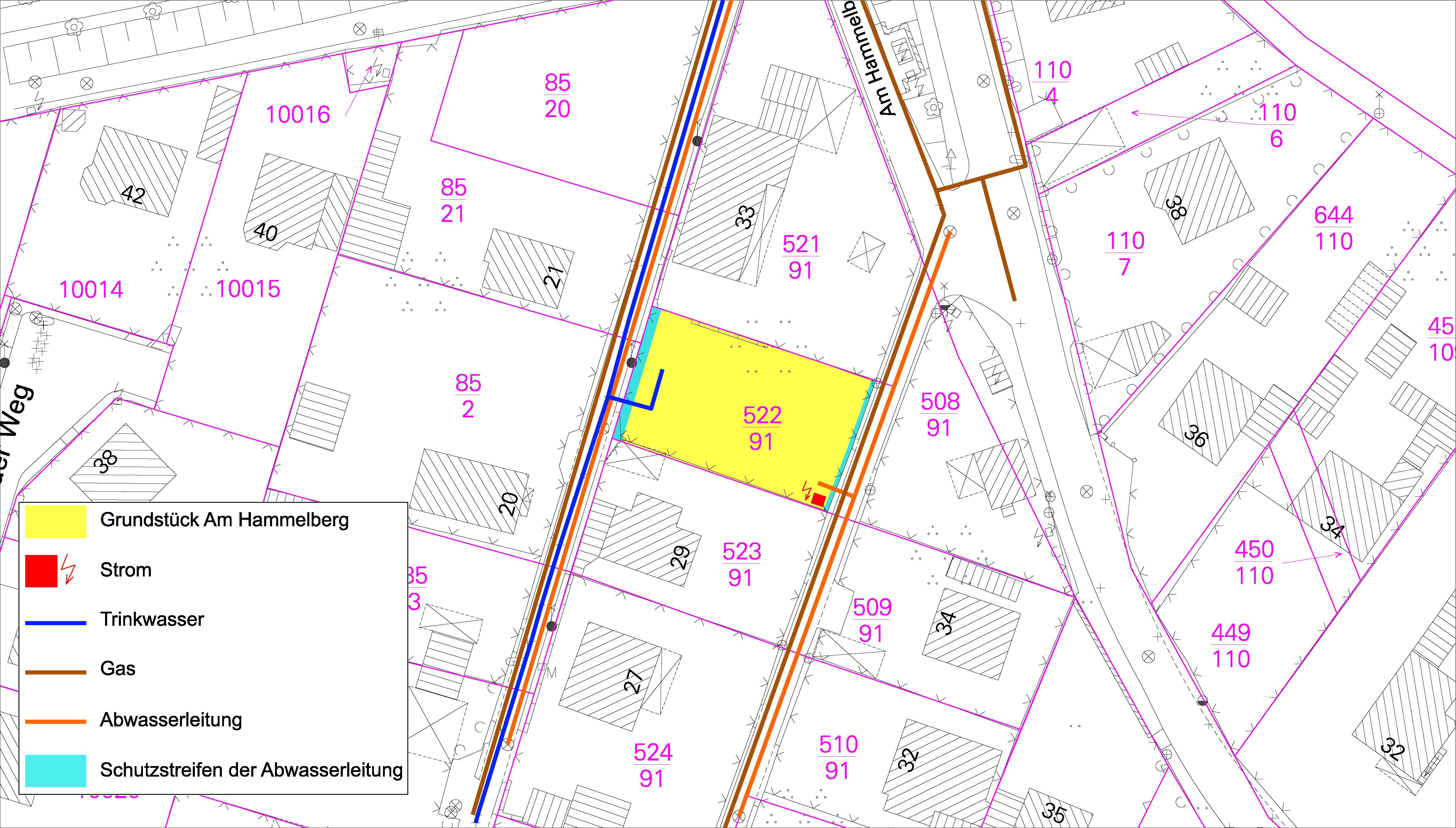 Bild vergrößern: Hammelberg_Leitungsplan