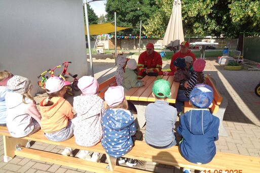 Die DLRG zu Besuch im Moosmutzel
