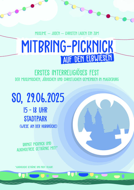 Bild vergrößern: Interreligiöses Mitbring-Picknick 2025