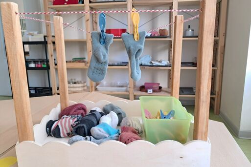 Lebenspraktische bungen nach Maria Montessori