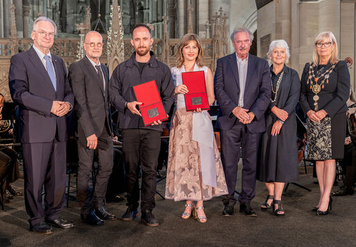 Träger des Magdeburger Kaiser-Otto-Preises 2025 Igor Levit und Lisa Btiashvili