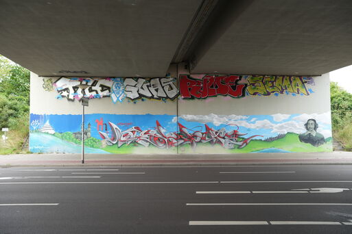 Bild vergrößern: Ringbrücke Brenneckestraße