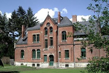 Verwaltungsgebäude des Eigenbetriebs Stadtgarten und Friedhöfe Magdeburg